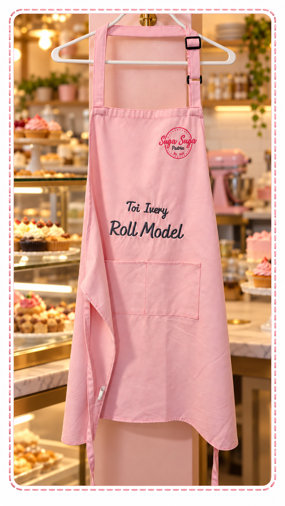 Custom Name, Title, Logo on Aprons